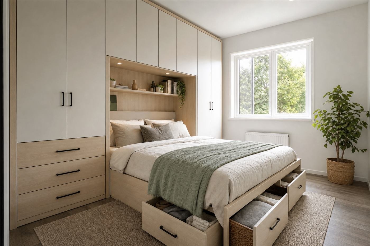 Wardrobe Storage Ideas That Maximise Small Bedrooms